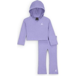 Jordan Heir To The Crown tweedelige geribbelde trui voor baby's (12-24 maanden) - Paars