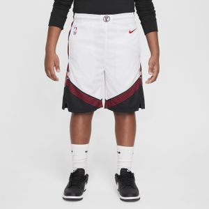 Chicago Bulls Nike Swingman NBA-shorts met Dri-FIT voor kids - Wit