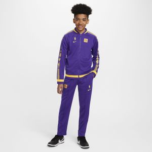 Los Angeles Lakers Starting 5 Nike NBA-trainingspak met Dri-FIT voor kids - Paars