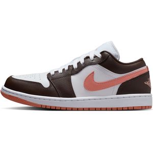 Air Jordan 1 Low - Damesschoenen - Bruin