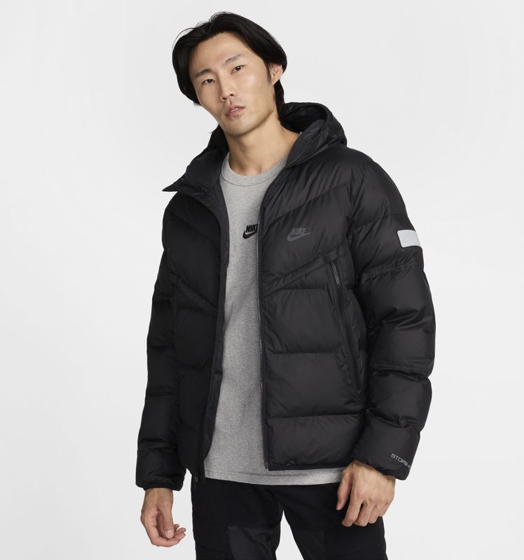 Nike Storm-FIT herenjack Sportswear Windrunner Air Max PrimaLoft - Zwart- Heren, Zwart