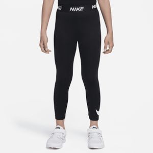 Nike Dri-FIT Sport Essentials Swoosh legging voor kleuters - Zwart