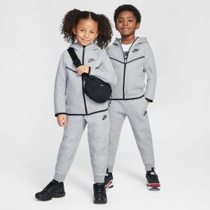 Nike Sportswear tweedelige set van Tech Fleece met rits over de hele lengte voor kleuters - Grijs