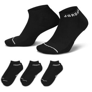 Jordan Everyday No-Show sokken (3 paar) - Zwart