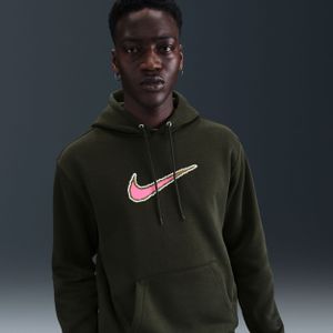 Nike Club fleecehoodie voor heren - Groen
