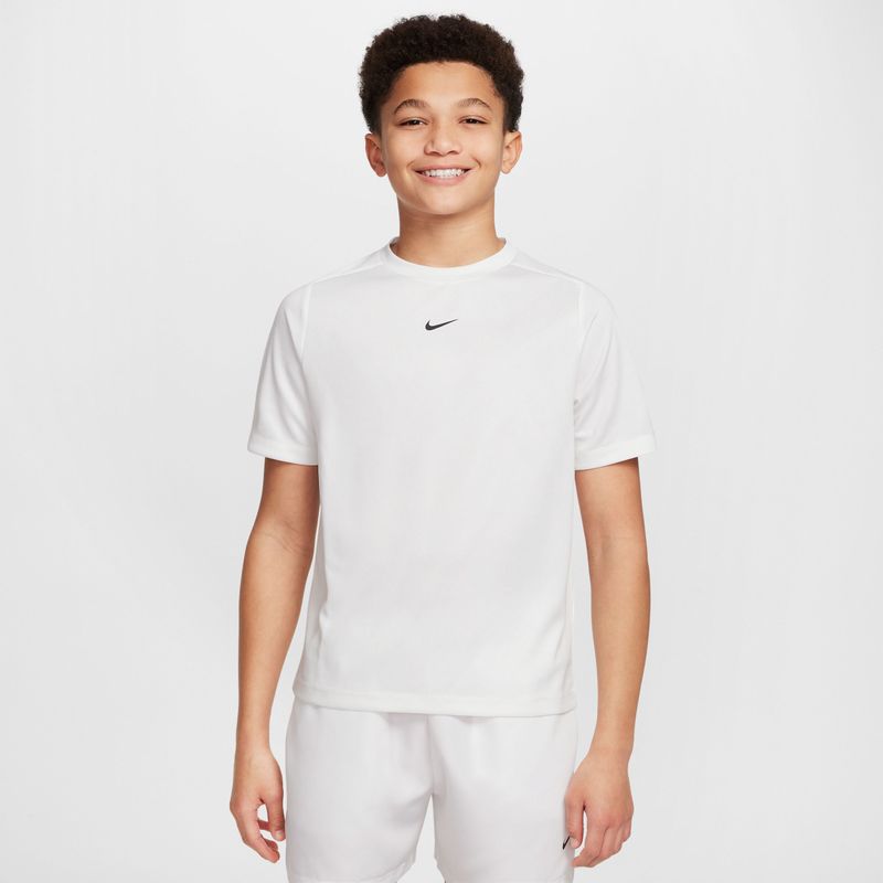 Nike Multi Dri-FIT top met korte mouwen voor kids - Wit
