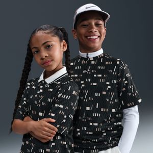 Nike - Multi - Jongenstop - Zwart - Dri-FIT met Korte Mouwen