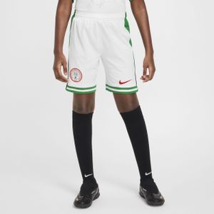 Nigeria 2024 Stadium Thuis Nike replica voetbalshorts met Dri-FIT voor kids - Wit