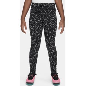 Nike Sportswear Essential legging met halfhoge taille voor meisjes - Zwart
