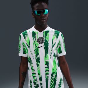 Nigeria 2025 Stadium Uit (vrouwenelftal) Nike Dri-FIT replicavoetbalshirt voor heren - Wit