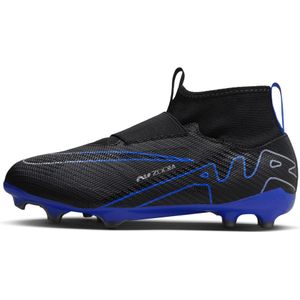 Nike Jr. Mercurial Superfly 9 Pro high top voetbalschoenen voor kleuters/kids (stevige ondergrond) - Zwart