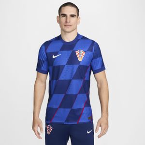 Kroatië 2024/25 Match Uit Nike Dri-FIT ADV authentiek voetbalshirt met korte mouwen voor heren - Blauw