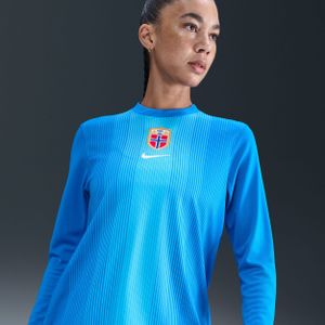 Nike - Noorwegen 2025/26 Stadium Goalkeeper - Replicavoetbalshirt - Blauw - Lange Mouwen