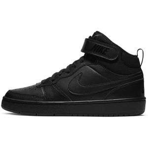 Nike Court Borough Mid 2 Kinderschoenen - Zwart