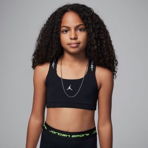 Jordan Dri-FIT Sport Indy bh voor meisjes - Zwart
