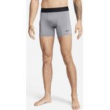 Nike Pro Dri-FIT shorts met binnenbroek voor heren - Grijs