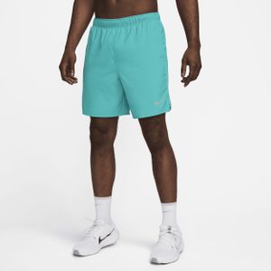 Nike Challenger Dri-FIT hardloopshorts met binnenbroek voor heren (18 cm) - Groen