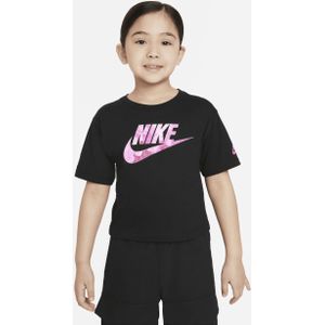 Nike Sci-Dye Boxy Tee T-shirt voor kleuters - Zwart