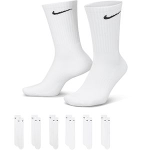 Nike Everyday Cushioned Crew trainingssokken (6 paar) - Wit