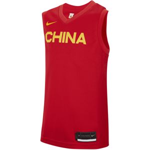 China (Road) Nike basketbaljersey voor kids - Rood