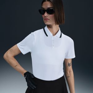 Nike Tour Dri-FIT golfpolo met korte mouwen voor dames - Wit