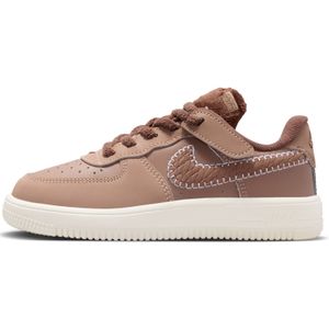 Nike Force 1 Low EasyOn kleuterschoenen - Bruin