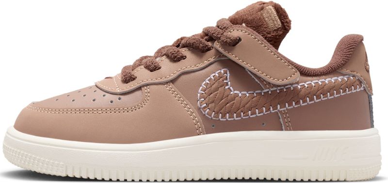 Nike Force 1 Low EasyOn kleuterschoenen - Bruin