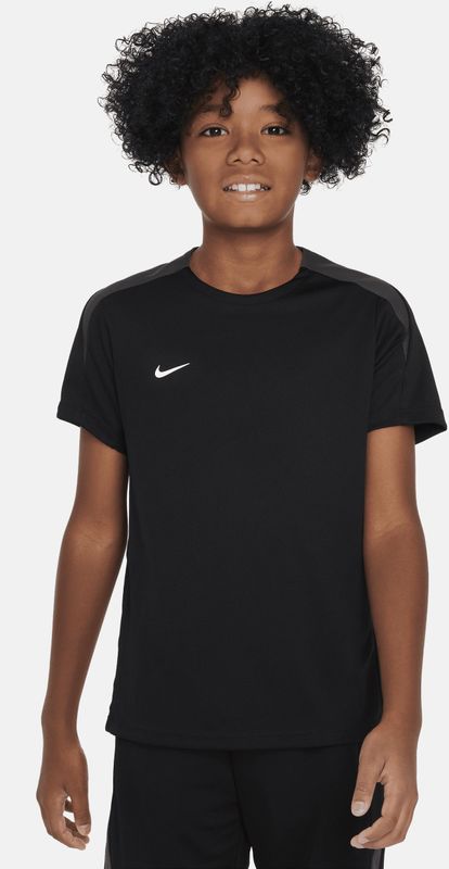 Nike Unisex Kids K Nk Df Strk24 Ss Top K, zwart/zwart/antraciet/wit, FN8407-010, S