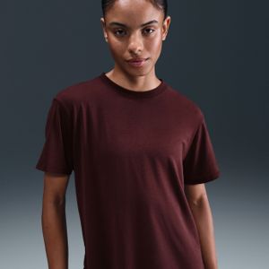 Nike One Relaxed Dri-FIT damestop met korte mouwen - Rood