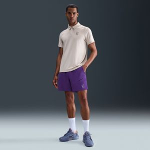 NikeCourt Advantage Dri-FIT tennisshorts voor heren (15 cm) - Paars