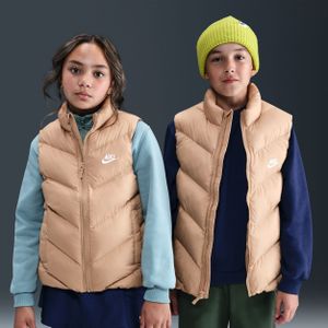 Nike All Day Play gewatteerde Therma-FIT bodywarmer met ruime pasvorm voor kids - Bruin