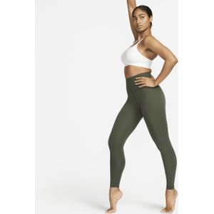 Nike Zenvy Legging met volledige lengte en iets ondersteunende hoge taille voor dames - Groen
