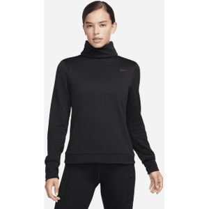 Nike Therma-FIT Swift Element hardlooptop met col voor dames - Zwart