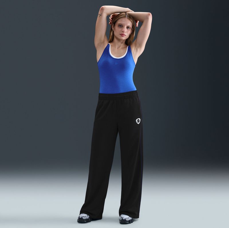 Nike - Sportswear Broek - Zwart - Wide Leg - High Waist