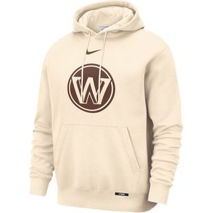 Golden State Warriors City Edition Nike Club hoodie voor heren - Bruin