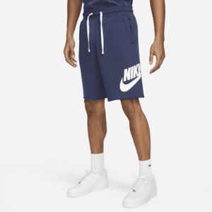 Nike Club Alumni Herenshorts van sweatstof - Blauw