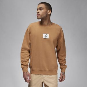 Jordan Essentials sweatshirt van fleece met ronde hals voor heren - Bruin