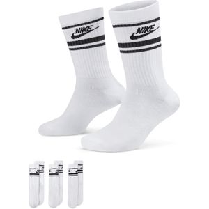 Nike Sportswear Dri-FIT Everyday Essential crew sokken (3 paar) - Wit