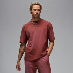 Jordan Flight Essentials 85 T-shirt met kleurwassing voor heren - Bruin