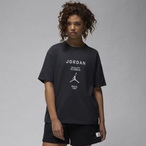 Jordan girlfriend T-shirt voor dames - Zwart