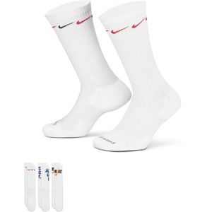 Nike Everyday Plus Cushioned Crew sokken (3 paar) - Meerkleurig