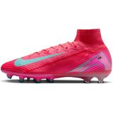 Nike Mercurial Superfly 10 Elite AG-Pro high-top voetbalschoenen - Rood