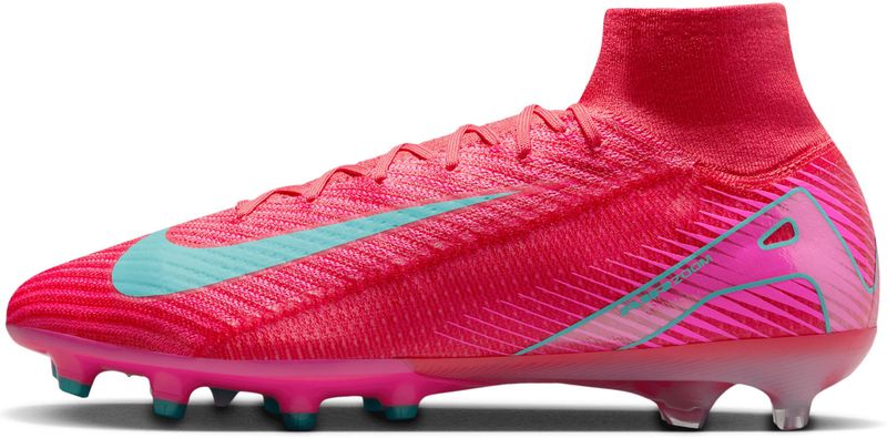 Nike Mercurial Superfly 10 Elite AG-Pro high-top voetbalschoenen - Rood
