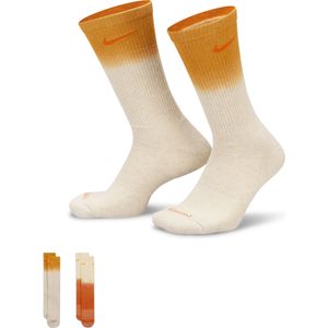 Nike Everyday Plus Crew sokken met demping (2 paar) - Meerkleurig