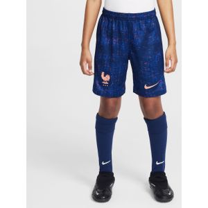 FFF 2025/26 Stadium Thuis Nike Dri-FIT replicavoetbalshorts voor kids - Blauw