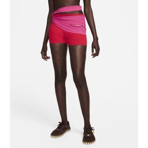 Nike x Jacquemus gelaagde damesshorts - Rood