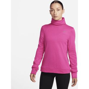 Nike Therma-FIT Swift Element hardlooptop met col voor dames - Roze