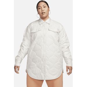 Nike Sportswear Essential gewatteerde trenchcoat voor dames (Plus Size) - Bruin