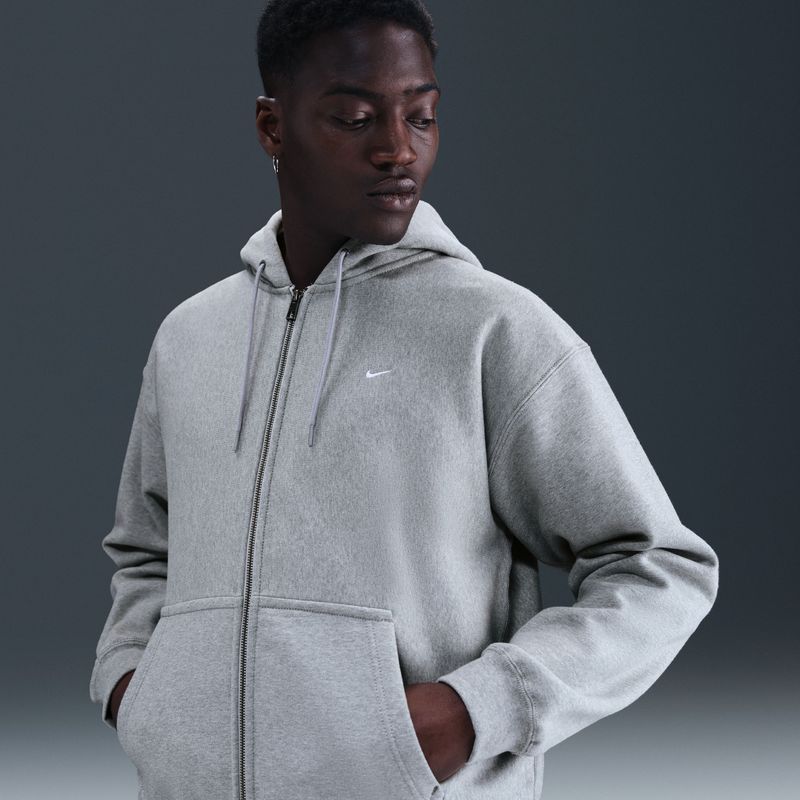 Nike - Solo Swoosh - Fleecehoodie - Zwart