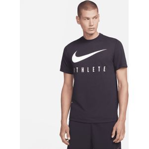 Nike Dri-FIT Trainingsshirt voor heren - Zwart